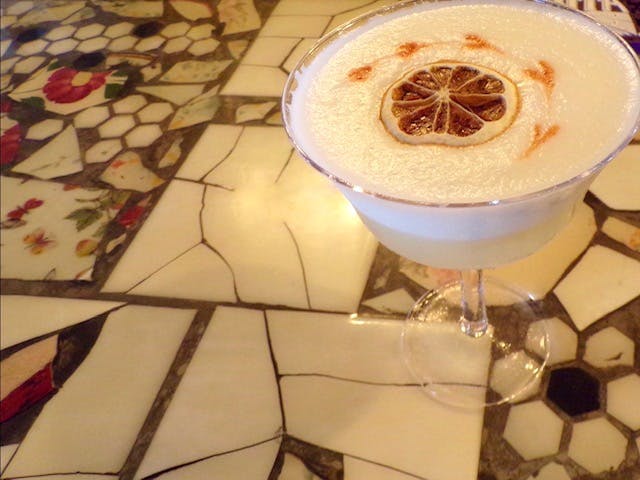 a coffee cup on a plate